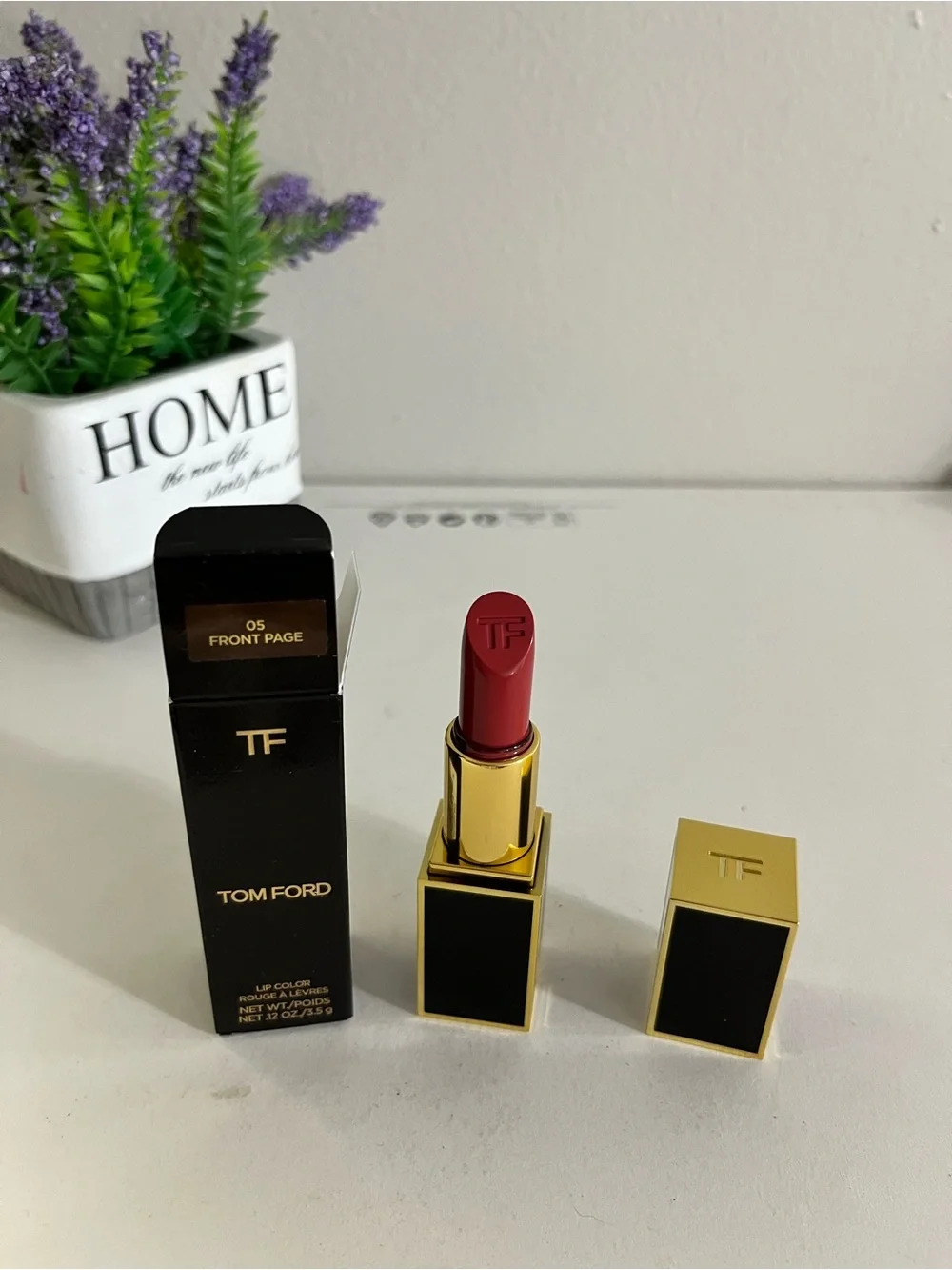 05 Front Page, Tom Ford Lip Color Rouge Lipstick, Full Size, 0.12 OZ, New